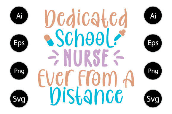 Dedicated School Nurse Graphics for Crafts