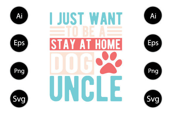 Fun Dog Graphic for Crafts