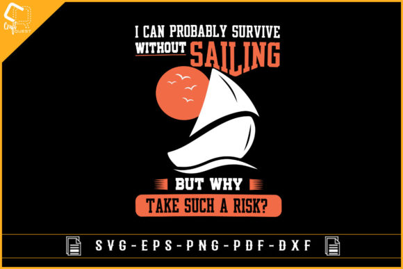 Graphic Design Asset for Sailing Lovers