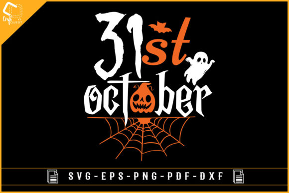Halloween T-shirt Design 31 October Svg