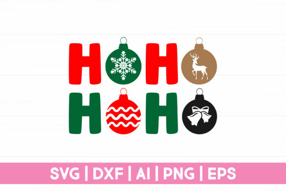 Ho Ho Funny Christmas Gifts Graphics for Local Branding